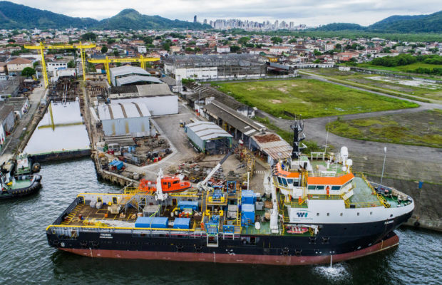 Damen and Wilson Sons complete shallow dive support vessel conversion in Brazil_lowres