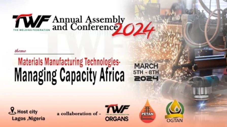 The Welding Federation’s 2nd Annual Assembly and International Conference (TWF Assembly 2024)