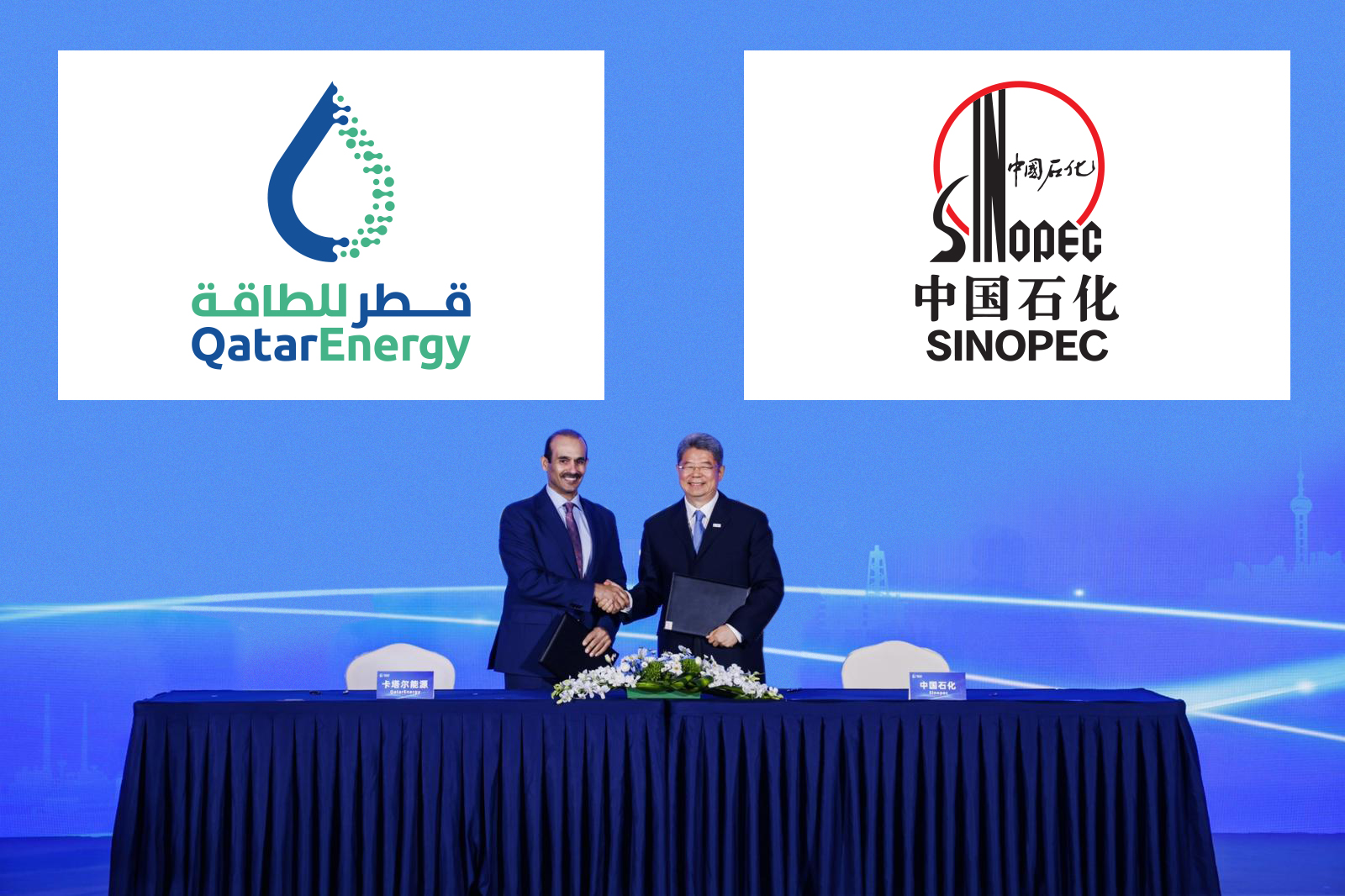 QatarEnergy, China’s Sinopec Sign 27-Year LNG Supply Agreement