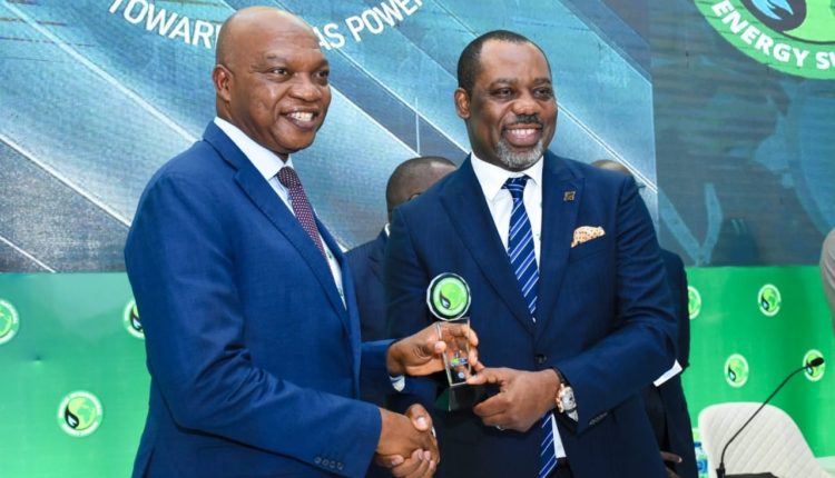 Managing Director, The Shell Petroleum Development Company of Nigeria Limited (SPDC) and Country Chair, Shell Companies in Nigeria, Osagie Okunbor at Nigeria International Energy Summit